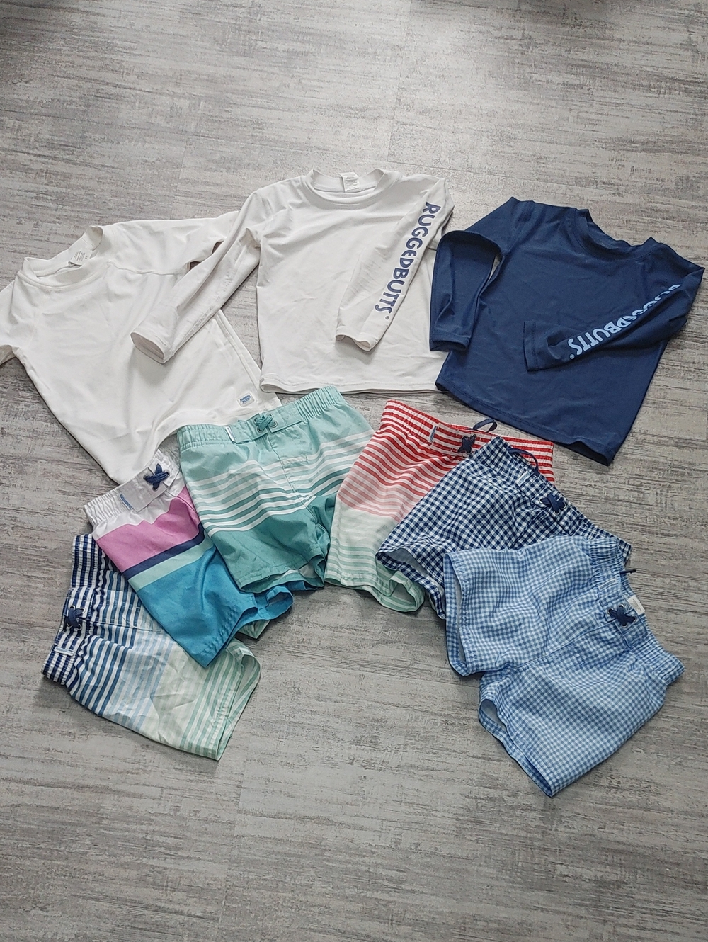 LOT Rugged Butts 3T Boys 6 Bottoms & 3 Tops